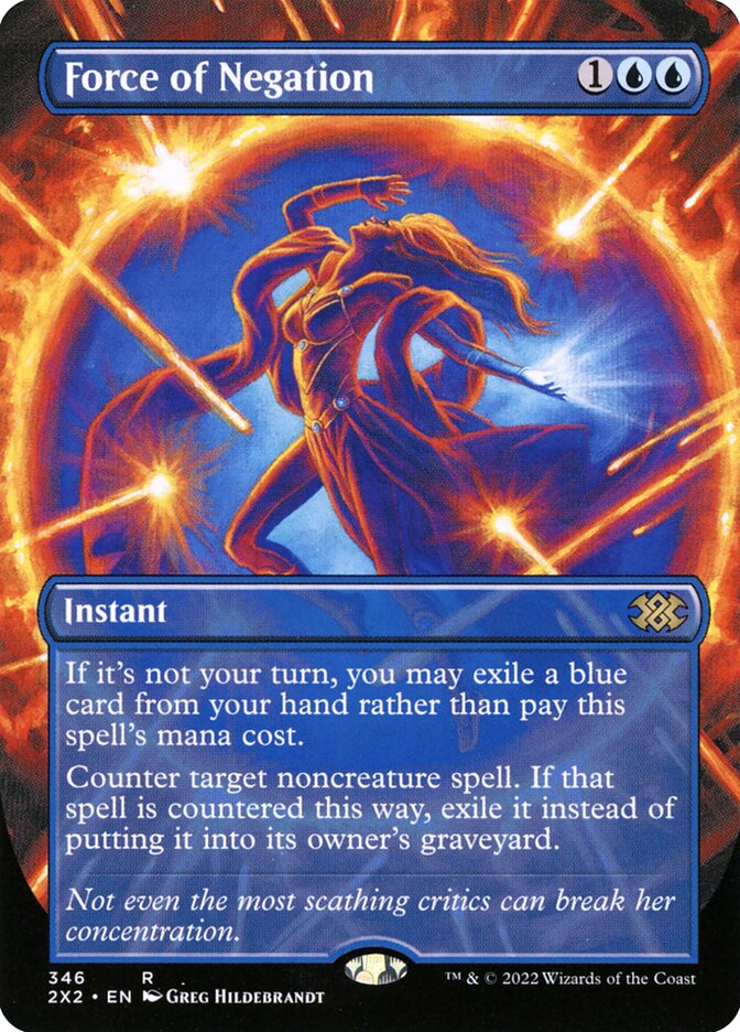 Force of Negation (2X2) - Lightly Played