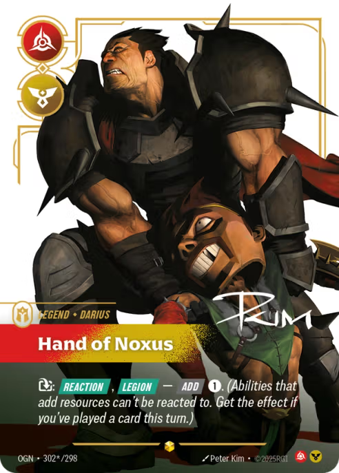 Darius - Hand of Noxus  OGN-302*/298