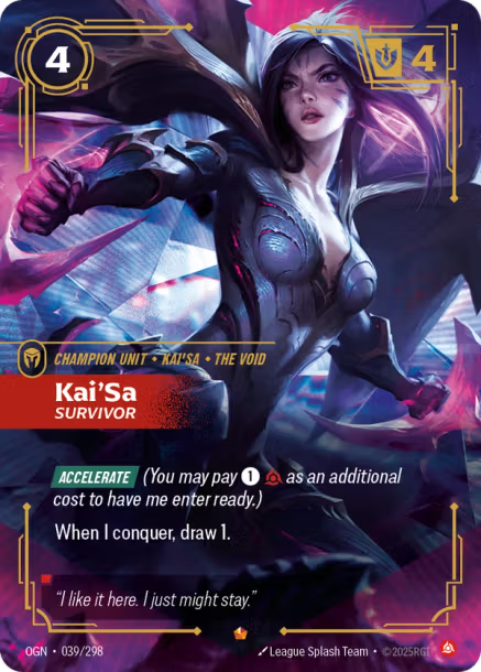 Kai'Sa, Survivor OGN-039/298