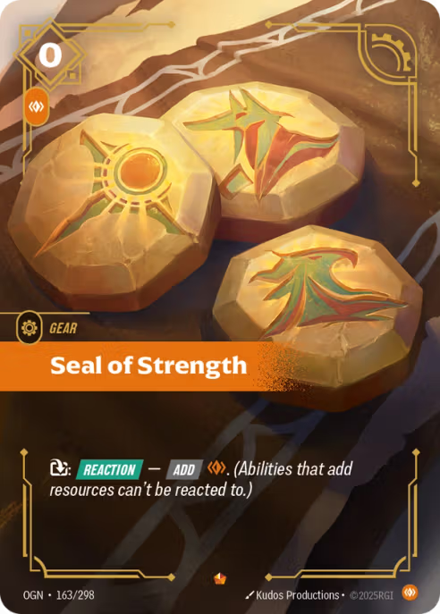 Seal of Strength  OGN-163/298