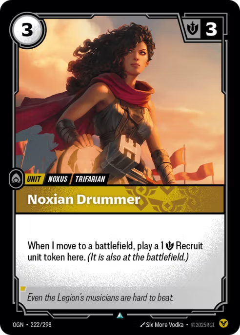 Noxian Drummer  OGN-222/298