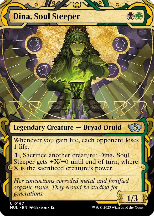 Dina, Soul Steeper - Halo Foil (MUL)- Lightly Played