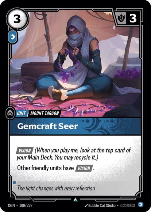 Gemcraft Seer  OGN-100/298
