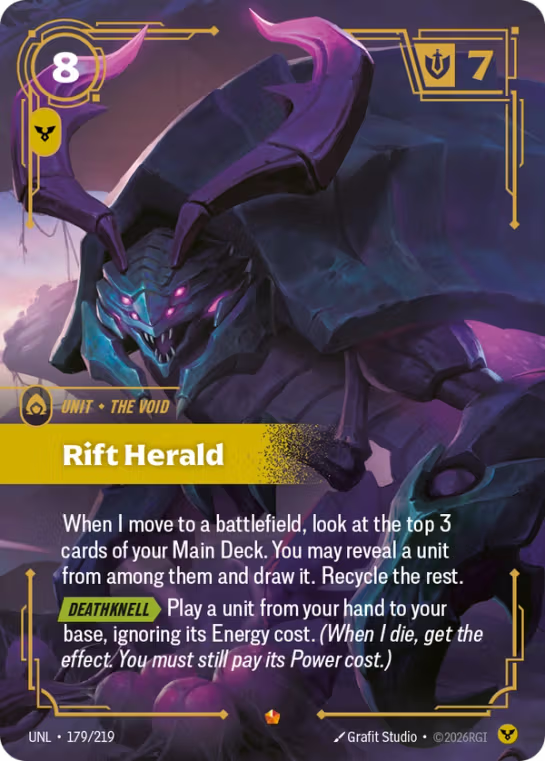 Rift Herald  UNL-179/219