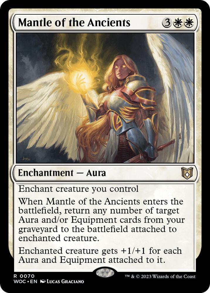 Mantle of the Ancients (WOC) - Lightly Played