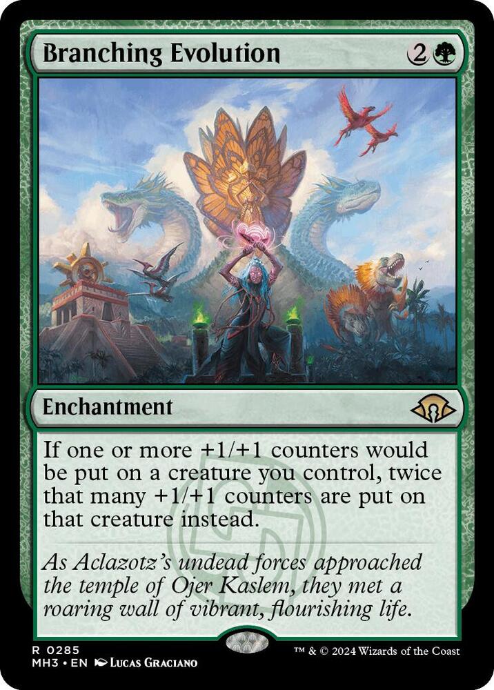 Branching Evolution (MH3) foil - Lightly Played