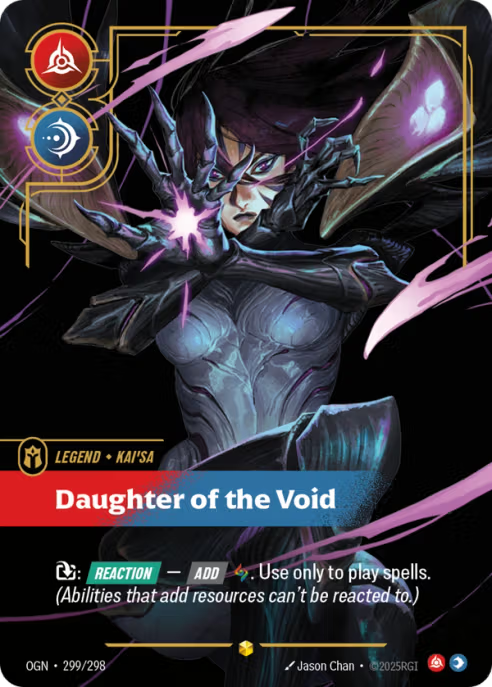 Kai's - Daughter of the Void  OGN-299/298