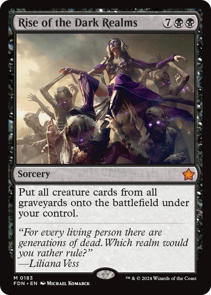 Rise of the Dark Realms (FDN) - Lightly Played