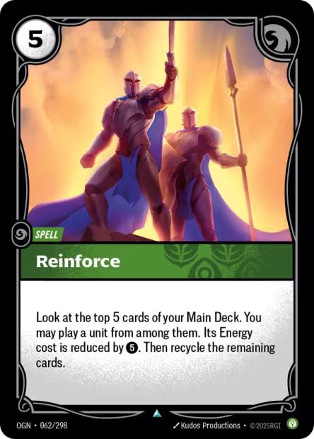Reinforce OGN-062/298