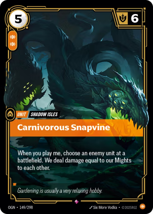 Carnivorous Snapvine  OGN-149/298