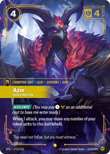 Azir, Sovereign SFD-177a/221