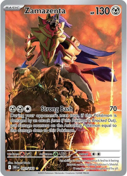 Zamazenta - 201/182 - Lightly Played