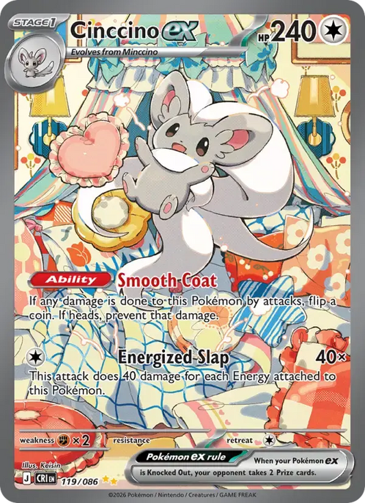 Cinccino ex  CRI 119/086