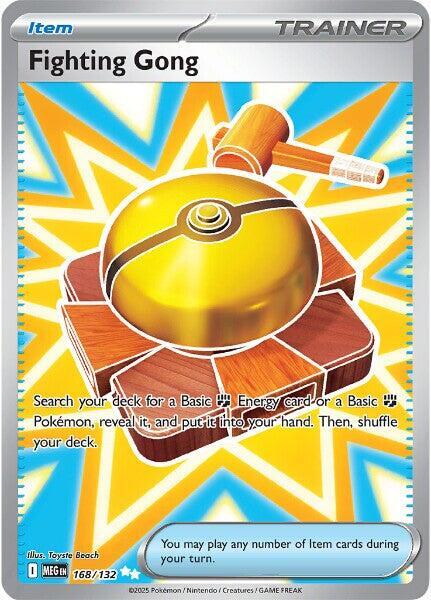 Fighting Gong - 168/132 - Lightly Played