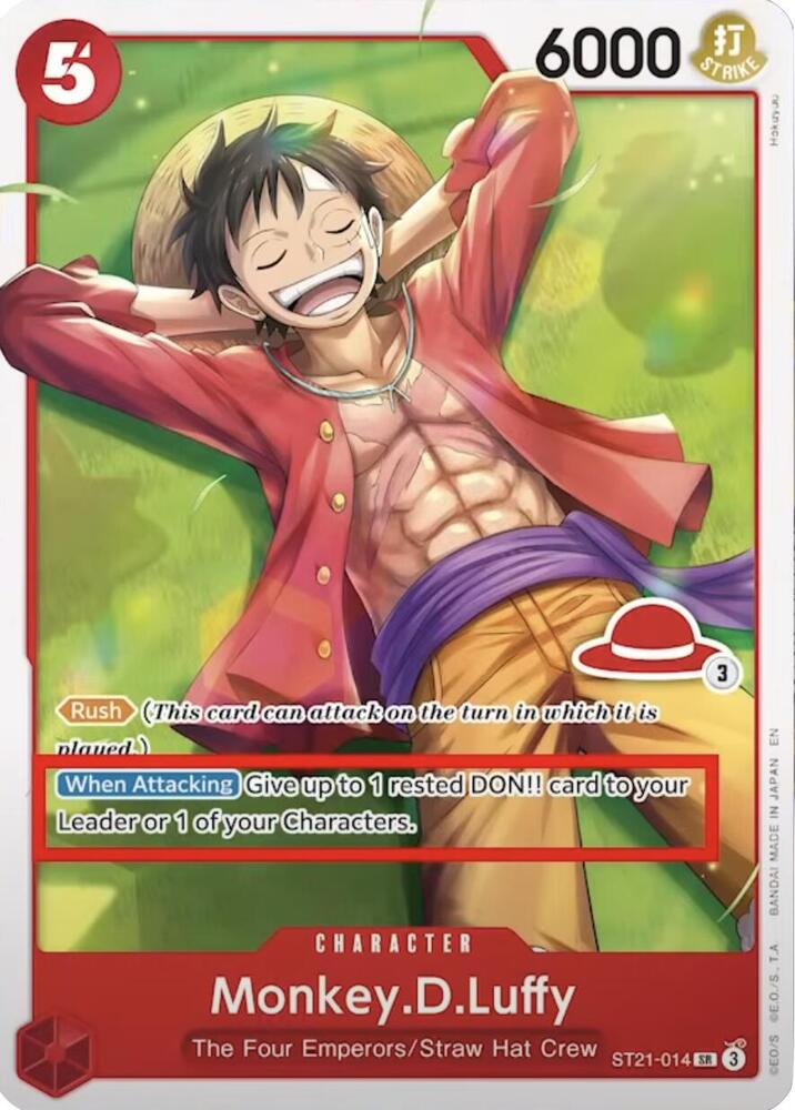 ST21-014 | SR | Monkey D. Luffy
