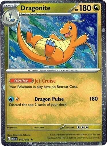 Dragonite MEW 149/165