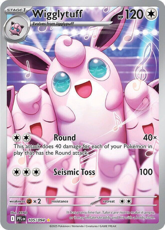 Wigglytuff - 105/094- Lightly Played