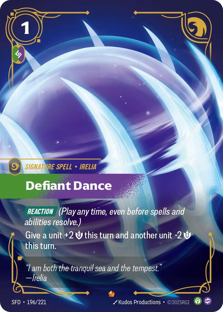 Defiant Dance SFD-196/221