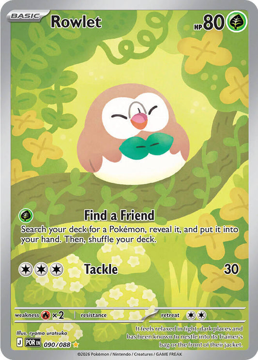 Rowlet - 090/088 - Lightly Played