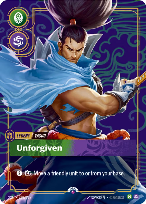 Yasuo - Unforgiven  OGN-259/298