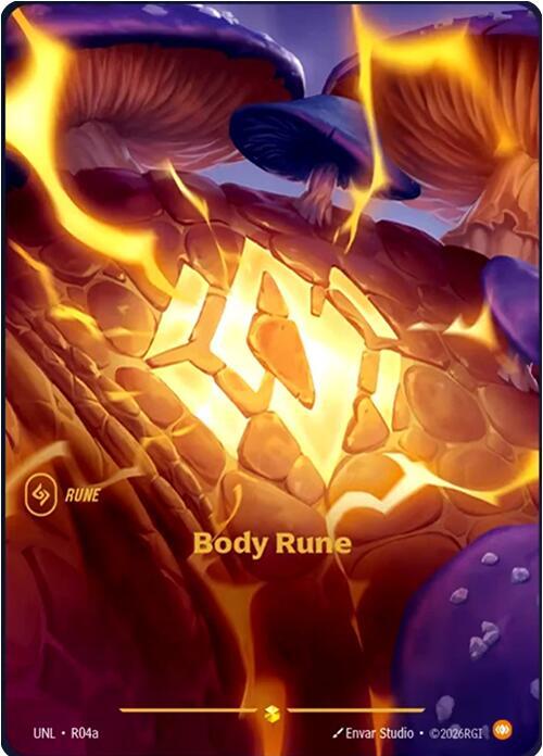 Body Rune  UNL-R04a