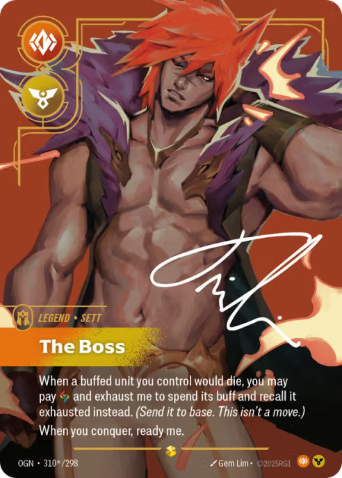 Sett - The Boss  OGN-310*/298