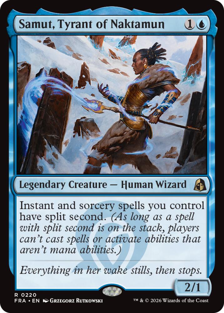 Samut, Tyrant of Naktamun (FRA) - Lightly Played