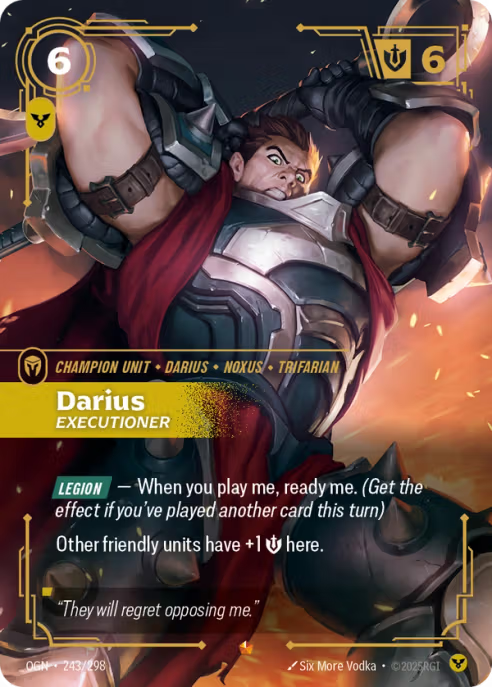 Darius, Executioner  OGN-243/298