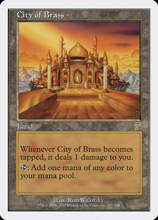 City of Brass (7ED) - Lightly Played