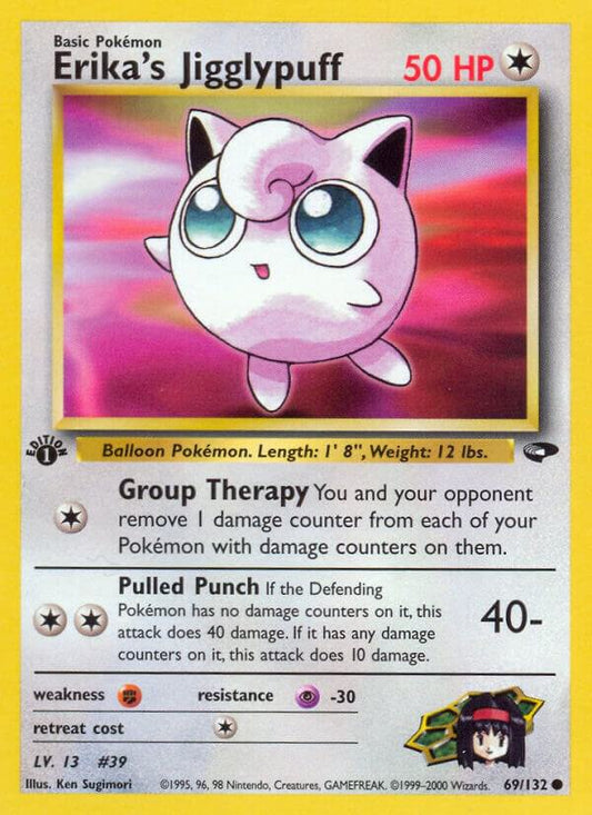 Erika's Jigglypuff  G2 69/132 - 1st Edition
