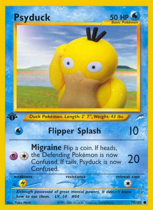 Psyduck  N4 79/105 - 1st Edition