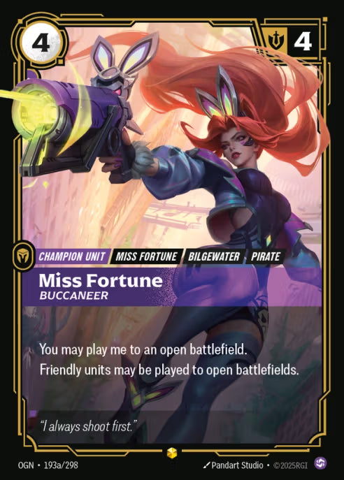 Miss Fortune, Buccaneer  OGN-193a/298