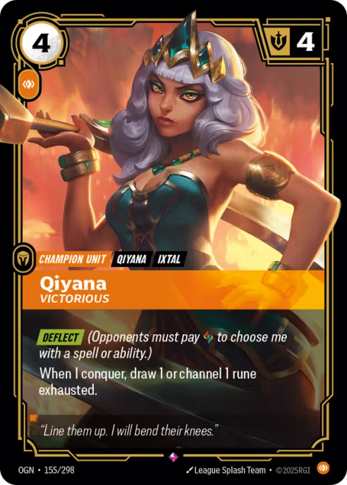 Qiyana, Victorious  OGN-155/298