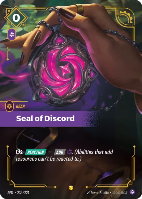 Seal of Discord  SFD-234/221