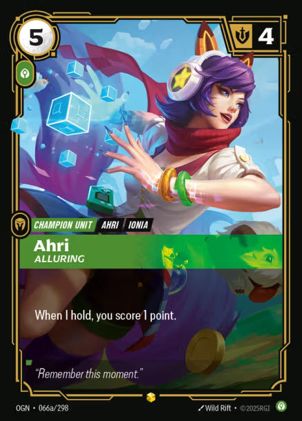 Ahri, Alluring OGN-066a/298