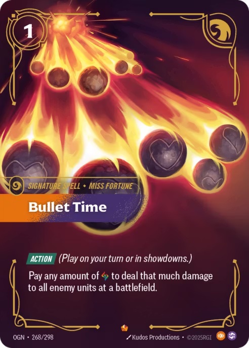 Bullet Time  OGN-268/298