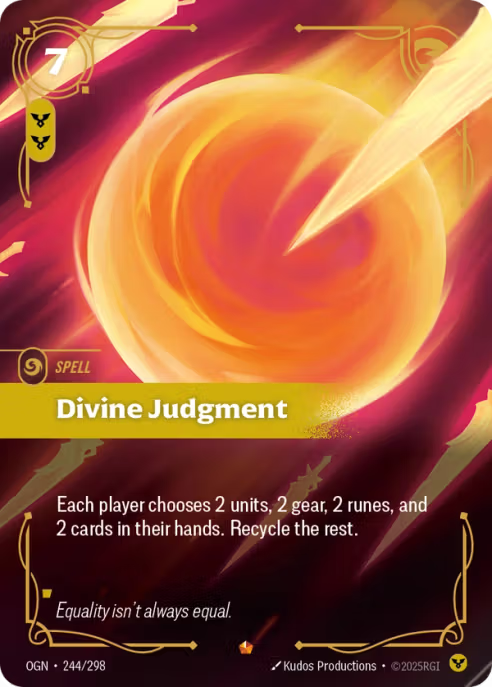 Divine Judgment  OGN-244/298