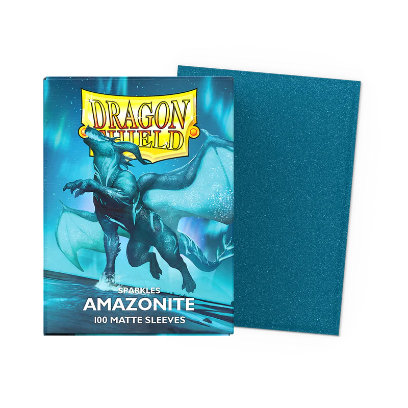 Dragon Shield Matte Sleeves: Sparkles Amazonite