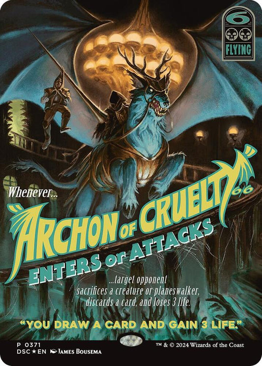 Archon of Cruelty (Showcase) - Lightly Played
