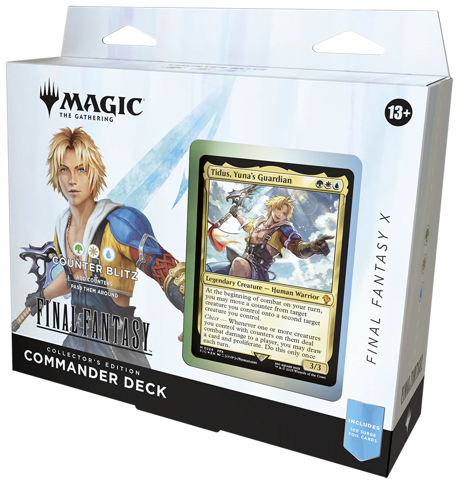FINAL FANTASY Commander Deck - FINAL FANTASY X Counter Blitz - Commander: FINAL FANTASY (FIC) - Collector