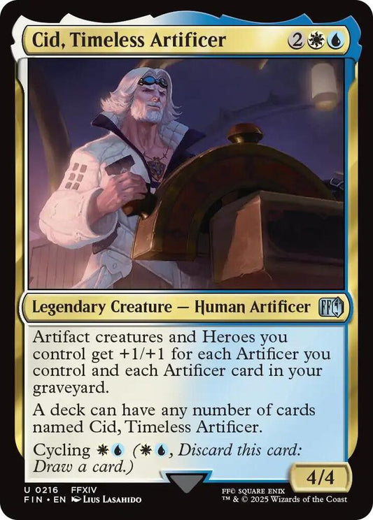 Cid, Timeless Artificer (0216) - Lightly Played