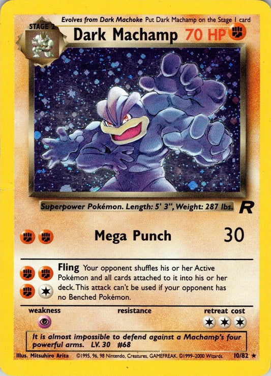 Dark Machamp (27) - Lightly Played