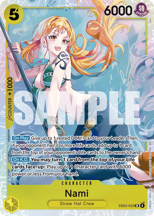 EB03-053 | SR | CHARACTER Nami