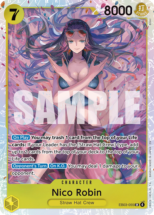 EB03-055 | SR | CHARACTER Nico Robin