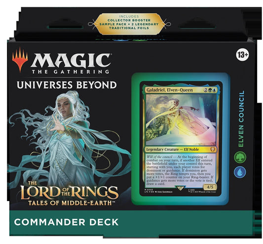 MTG LORD OF THE RINGS COMMANDER - ELVEN COUNCIL