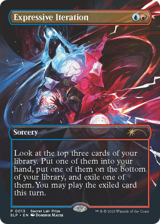 Expressive Iteration (SLP) - Foil Lightly Played