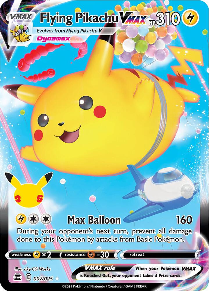 Flying Pikachu VMAX - Lightly Played