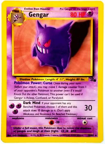 Gengar (20) - Heavily Played
