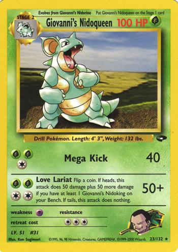 Giovanni's Nidoqueen - Lightly Played