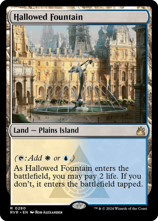 Hallowed Fountain (RVR) - Foil Lightly Played